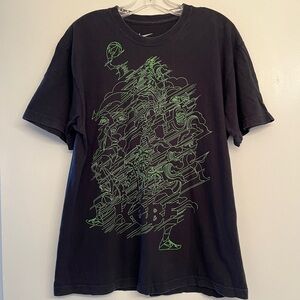 Nike Lakers Kobe Bryant Artistic Collage Graphic Tee Size M Loose Fit. 🔥